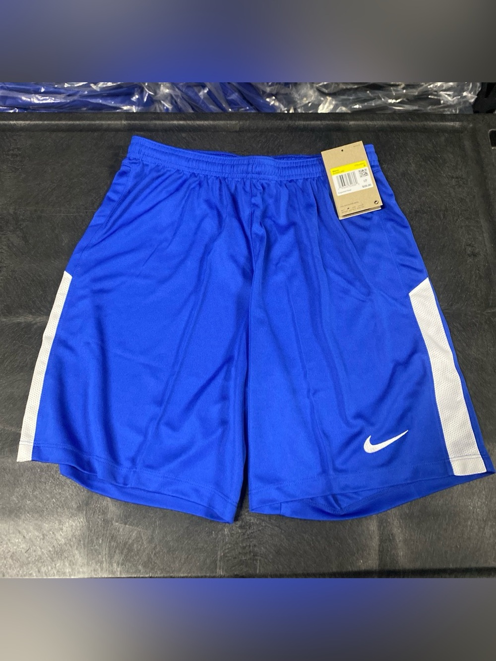 Nike Dri-FIT Men’s League Knit II Shorts Blue (BV6854-480) Athletic Small NWT